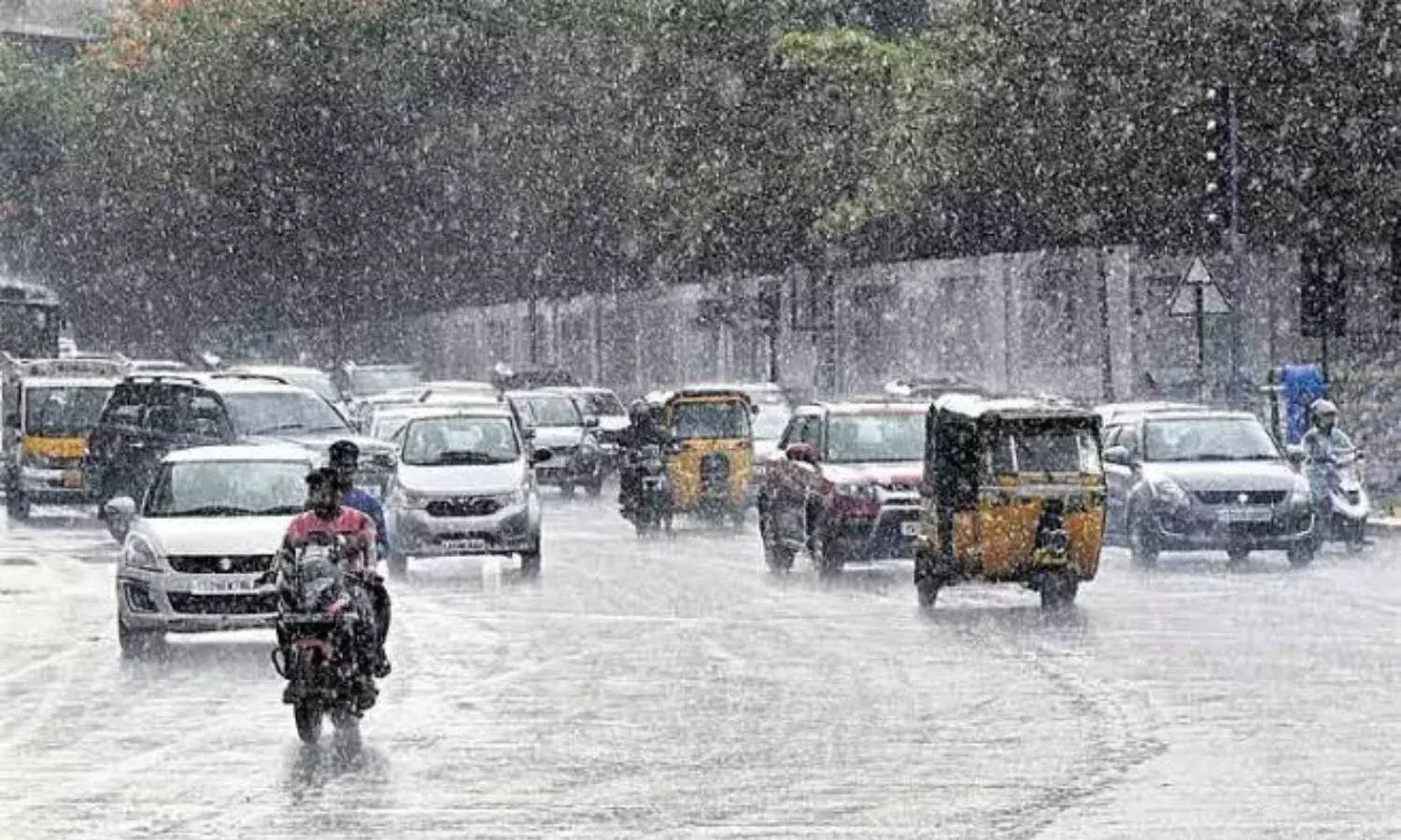 Record rains: Average southwest monsoon rains cross 1,000 mm in TS for 3rd yr