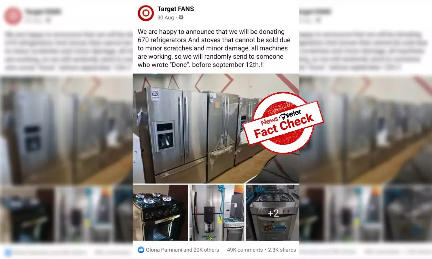 Beware: FB pages Target Fans, Walmart Fans are running scams