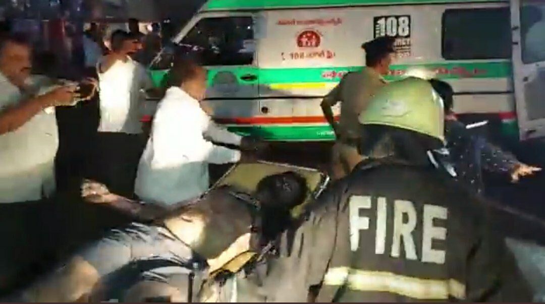 Secunderabad Major fire broke out at Ruby electricbike showroom, 6