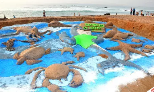 100 days ban in Vizag: 1,565 kg of single-use plastic seized