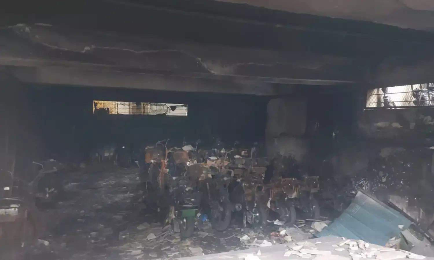 Secunderabad Inferno: Eight killed after fire breaks out in electric bike showroom