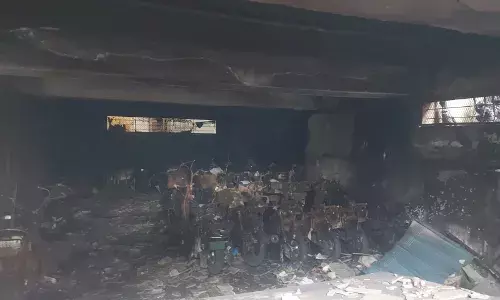 Secunderabad Inferno: Eight killed after fire breaks out in electric bike showroom