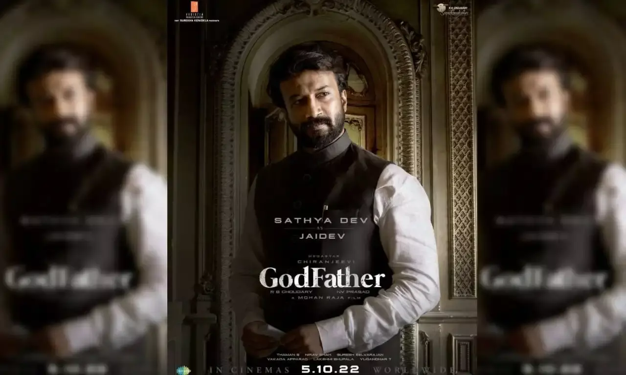 Godfather: First look of Chiranjeevi-starrer political drama unveiled; Satyadev plays wily politician Jaidev