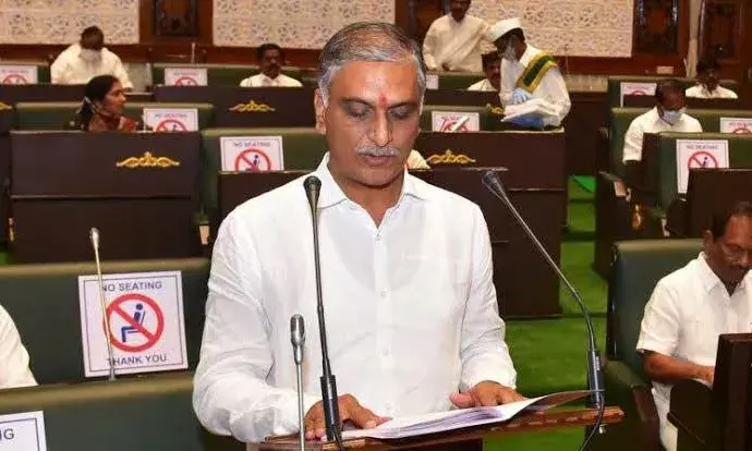 Centre owes Rs 1.05L Cr to Telangana; Sitharaman lied about states debts: Harish Rao