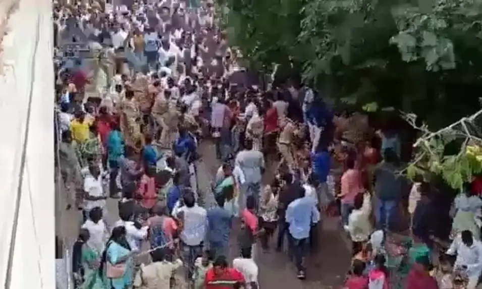 VRAs lathi charged outside TS Assembly; KTR promises to solve problems