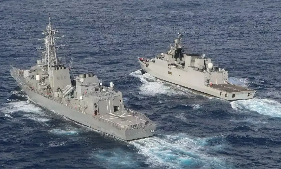 Japan India maritime exercise: Stealth frigate to MiG 29K jet showcased in vizag