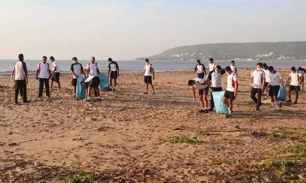 ENC joins mega coastal cleanup drive Swachh Sagar, Surakshit Sagar