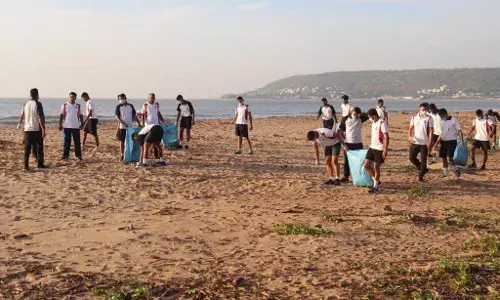 ENC joins mega coastal cleanup drive Swachh Sagar, Surakshit Sagar