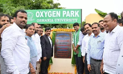 Green University: 220-acre Oxygen park comes up at Osmania University