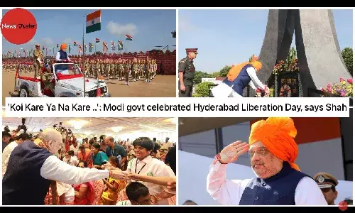 Koi Kare Ya Na Kare ..: Modi govt celebrated Hyderabad Liberation Day, says Shah