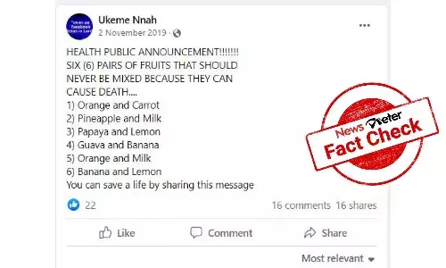 Can eating orange & carrot or papaya & lemon be deadly? Find out