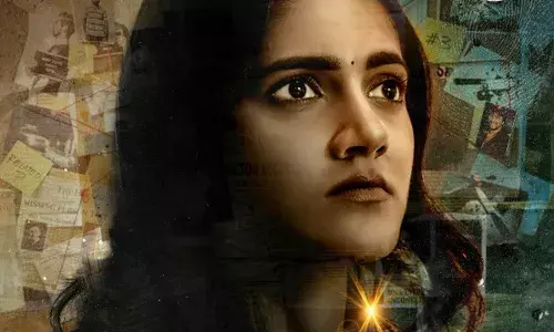 Simran Choudhary back with a thriller; first-look poster from Atharva out