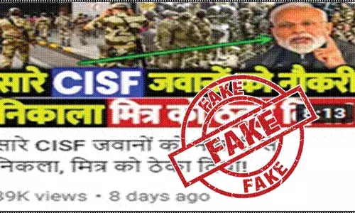 Spreading misinformation about Agnipath:  Centre blocks 45 videos on 10 YouTube channels