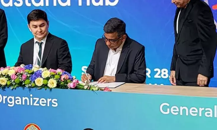 Digital Bridge-2022: Astana Hub inks MoU with Hyds T -Hub to promote innovation ecosystems