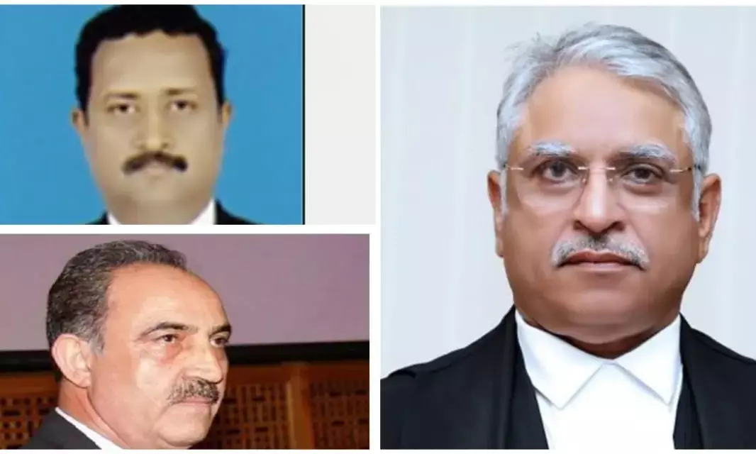 3 judges elevated as Chief Justices of High Courts
