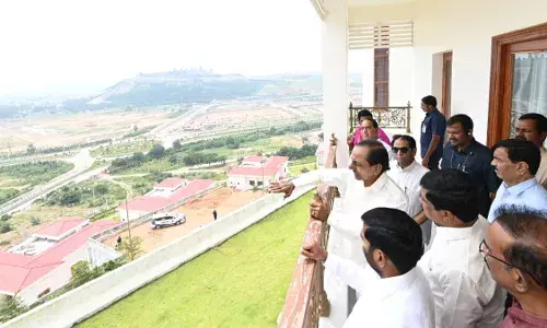 Cottages to priest quarters: KCR allots 2157 acres of land for Yadadri development
