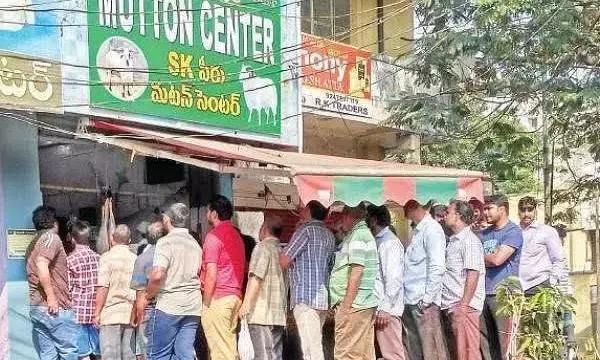 Meat prices soar during Dasara, mutton to cost Rs. 900 per kg in AP