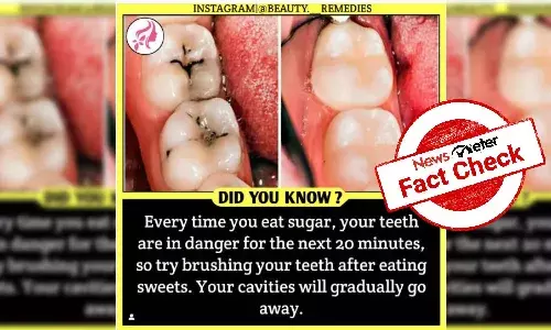 No, tooth decay or cavity cannot be reversed