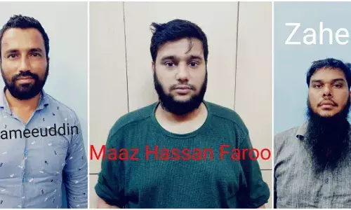 Hyderabad: 3 having links with Pakistani ISI-LeT handlers, aimed at terror attacks, arrested