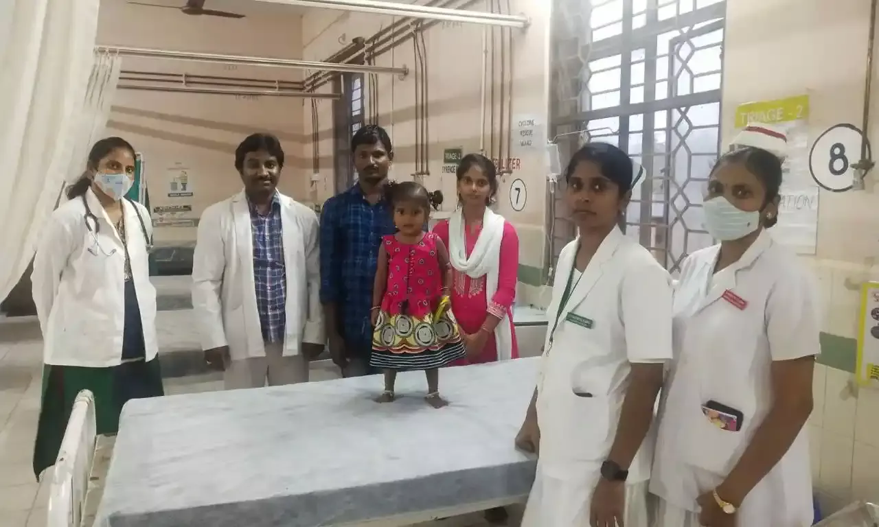 Jagan grants Rs 1 Cr for treatment of 2.5YO girl suffering from Gauchers disease