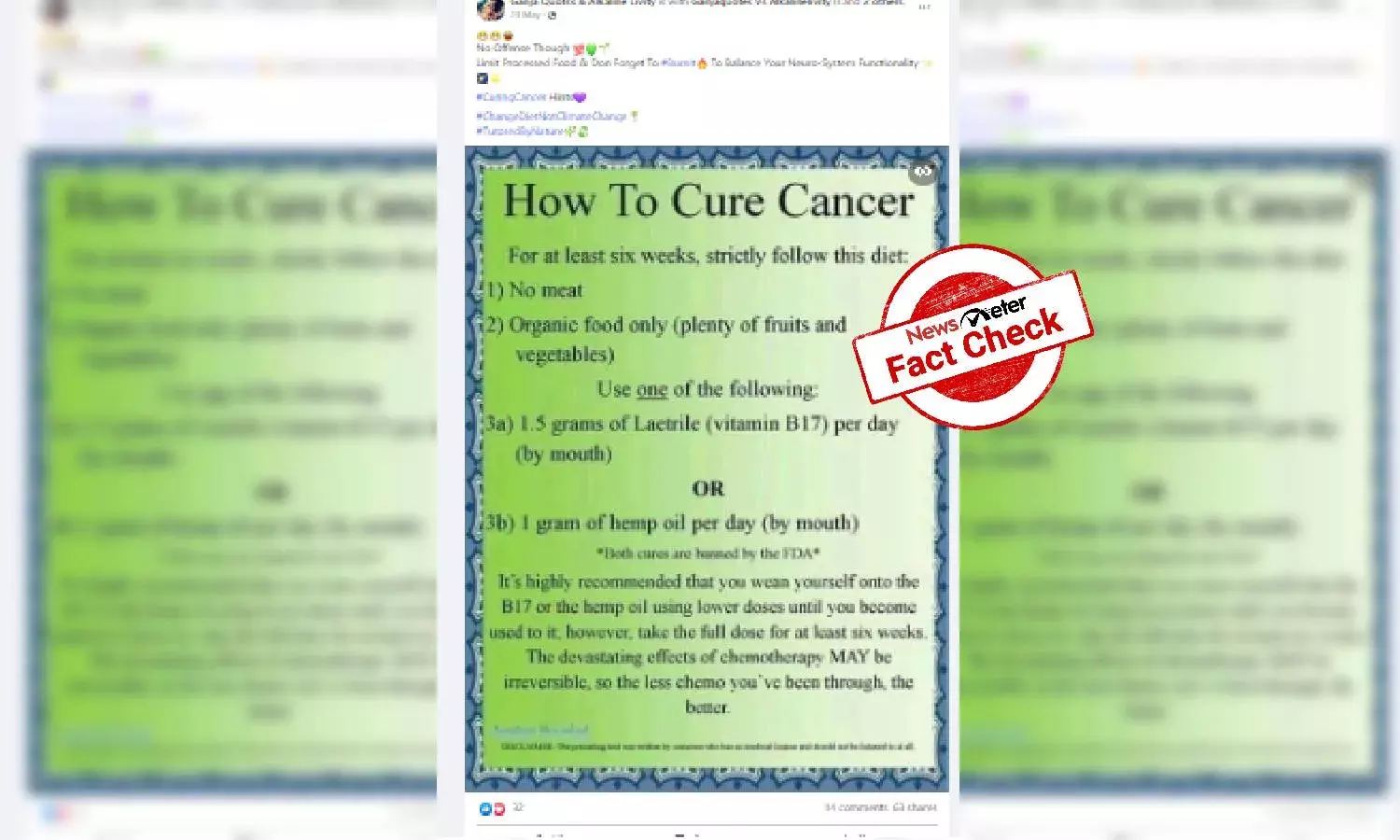 Can this diet cure cancer?