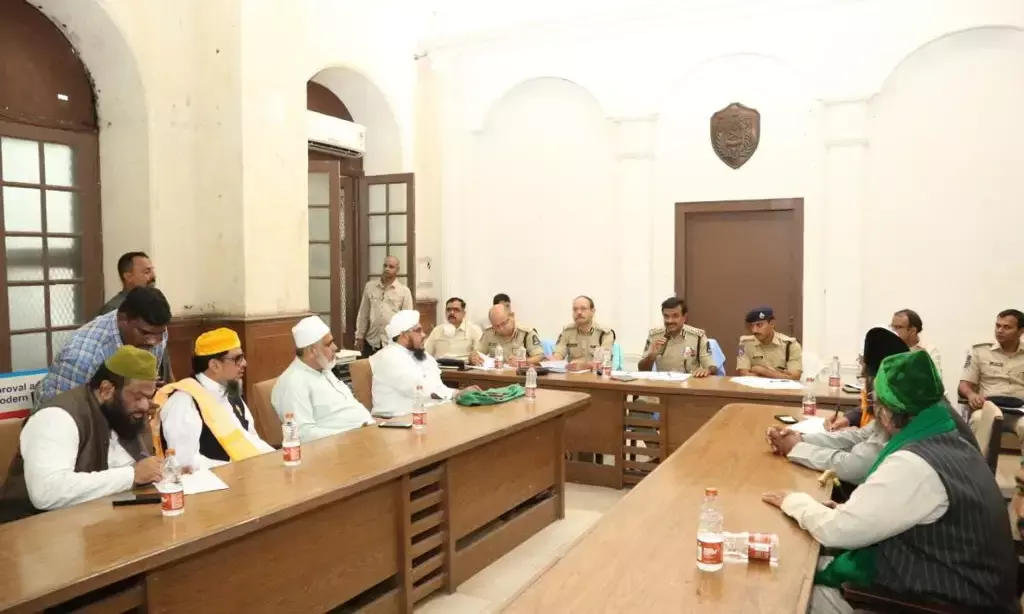 Hyderabad police taking all measures for safe Milad-Un-Nabi procession