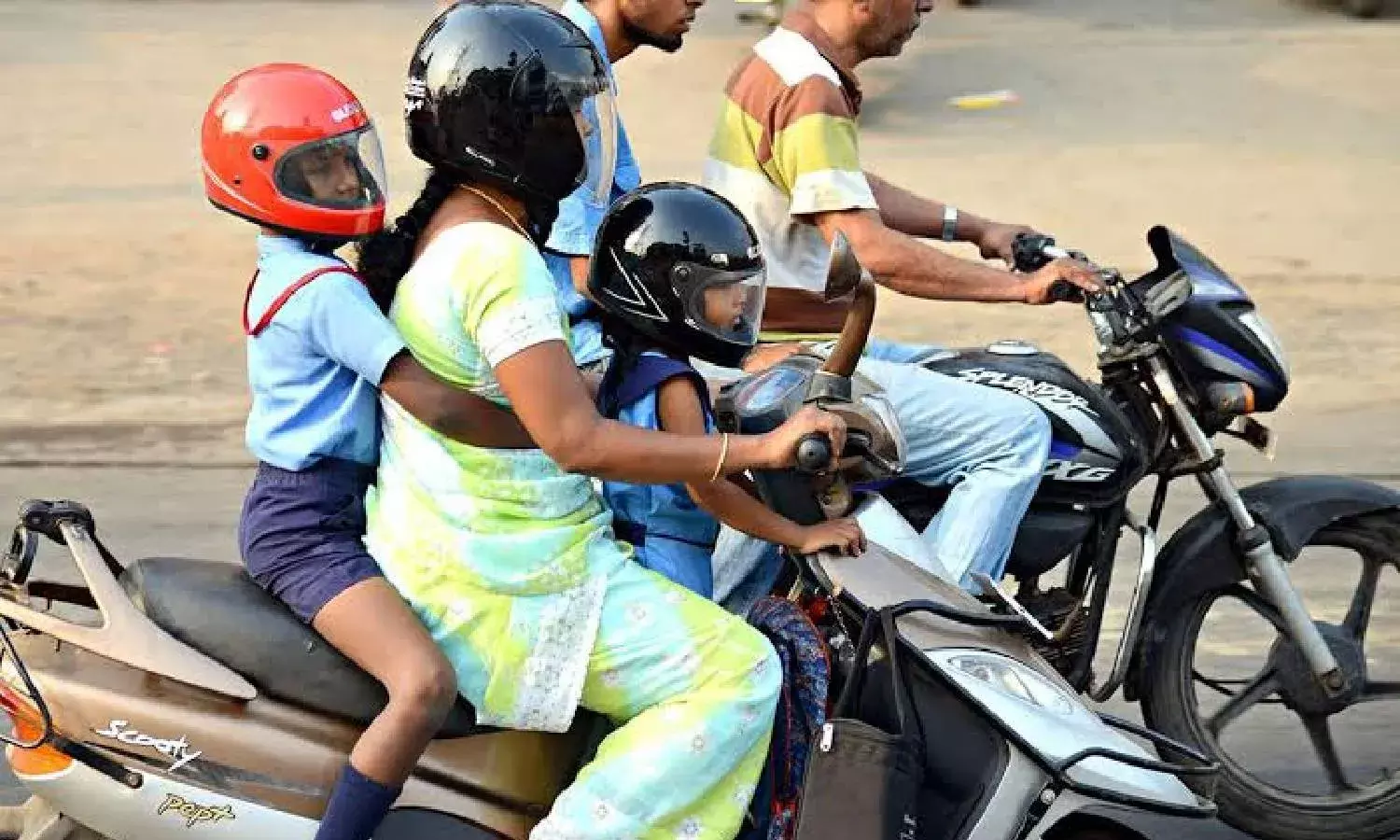 Vizag makes helmets mandatory for pillion riders