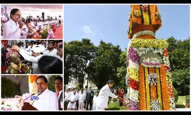 Telangana sets new benchmarks in development: KCR hits back at Centre