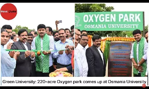 Green University: 220-acre Oxygen park comes up at Osmania University