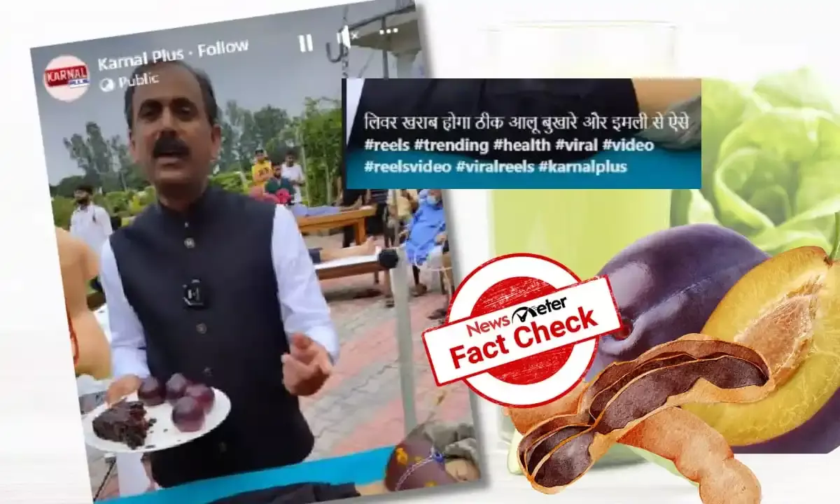 Can plum & tamarind-infused drink cure fatty liver, liver fibrosis?