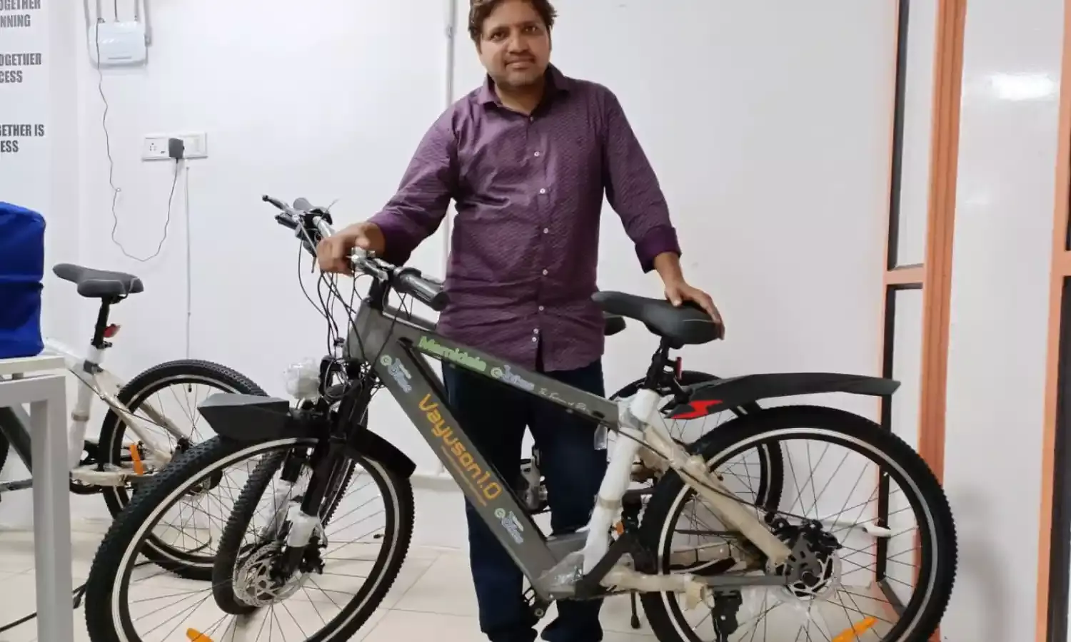 `Mamidala: Inspired by his sons school project, Hyderabad techie launches affordable e-bike startup