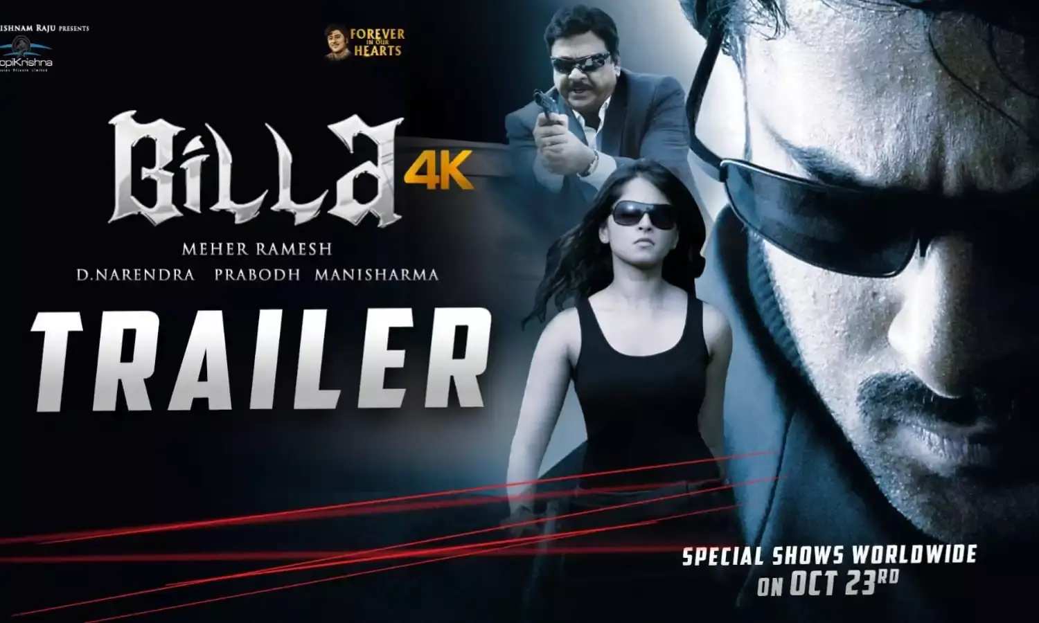 Happy birthday Prabhas: Actors blockbuster Billa to hit screens again; special trailer released
