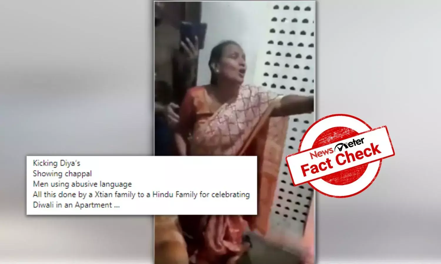 Hyderabad: Video of an altercation between neighbors shared with communal angle