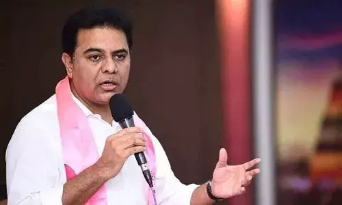 `Eye on Gujarat, HP polls: KTR calls `Rozgar Mela a cruel joke on unemployed youth