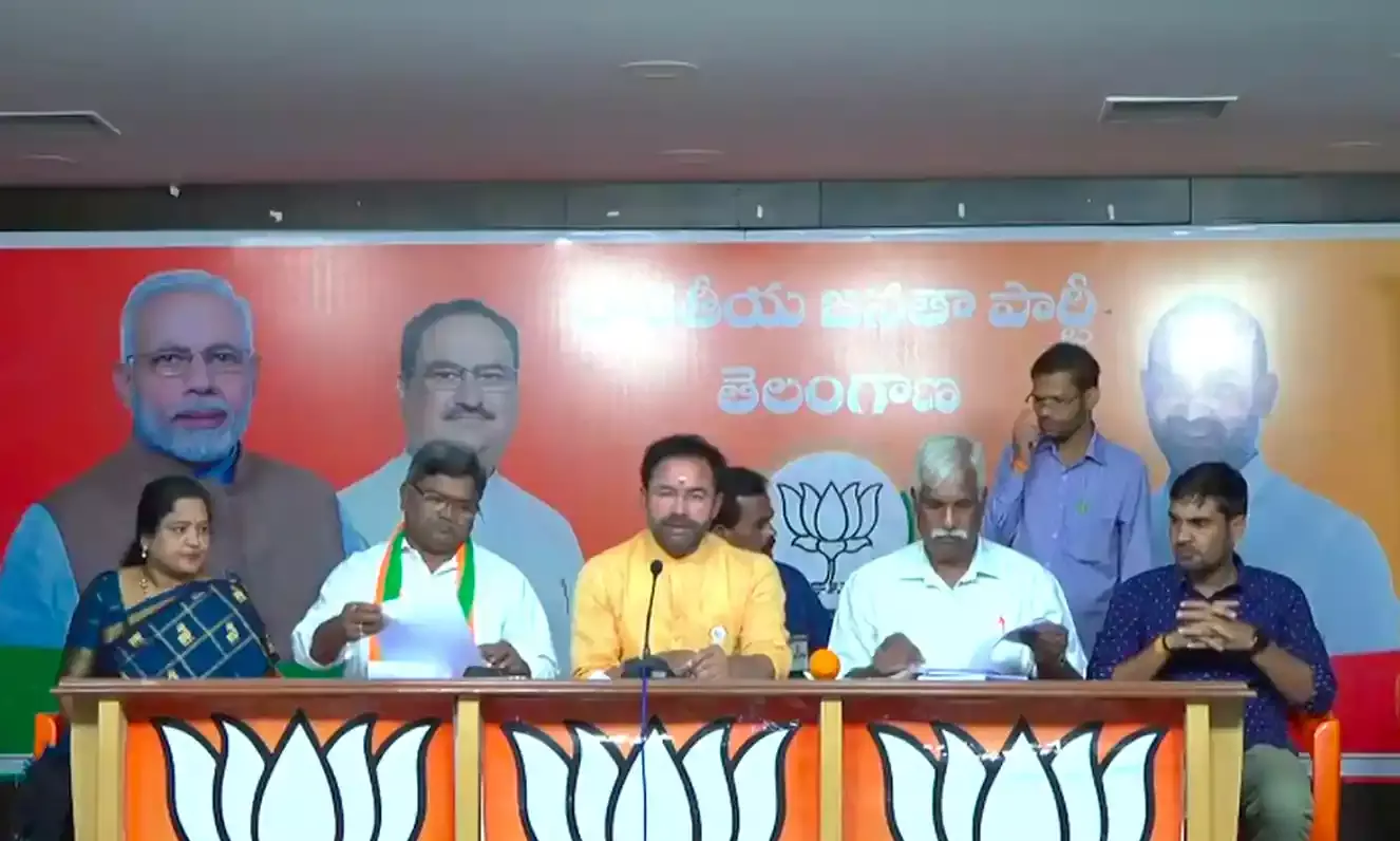 We dont need your leaders: Kishan Reddy denies BJP trying to lure TRS MLAs