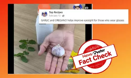 Can garlic & oregano help regain vision?