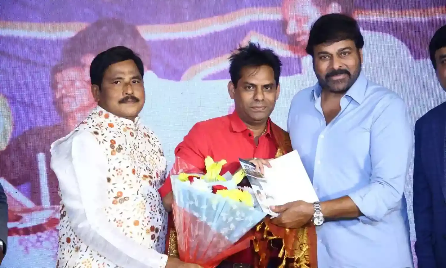 Journalist Prabhus book on Telugu film industry sold to businessman Ravi Panasa at Rs. 4L