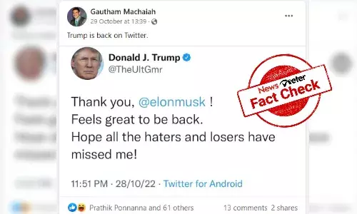 Trumps Twitter account has not been restored after Elon Musks takeover