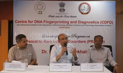 Central project to study pediatric rare genetic illnesses launched in Hyd