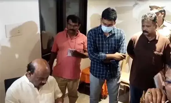 Narsipatnam land encroachment:  CID arrests TDP leader Ayyanna Patrudu, son; protests rock AP