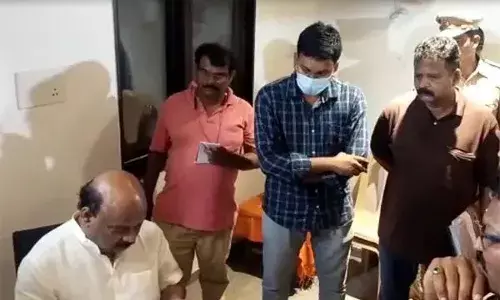 Narsipatnam land encroachment:  CID arrests TDP leader Ayyanna Patrudu, son; protests rock AP