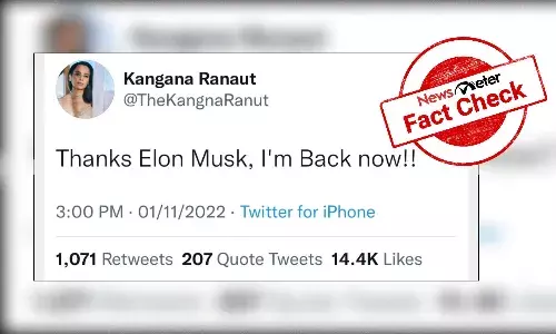 No, Kangana Ranauts Twitter account has not been reinstated