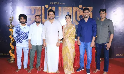 #Karthi25 titled Japan launched in Chennai with grand pooja
