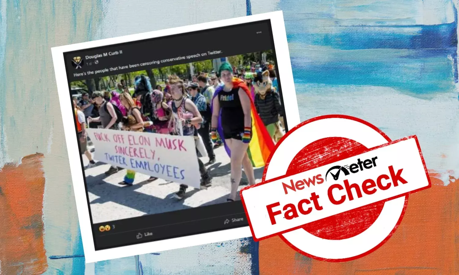 Are Twitter employees protesting against Elon Musk? Know the truth behind viral image