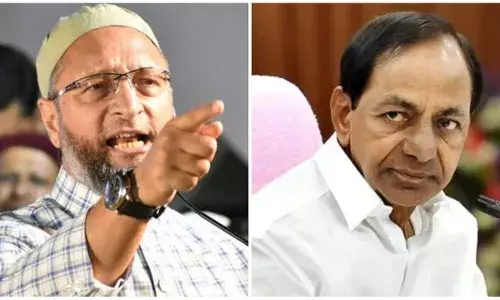 Release pending Aasara pensions: Owaisi writes to KCR