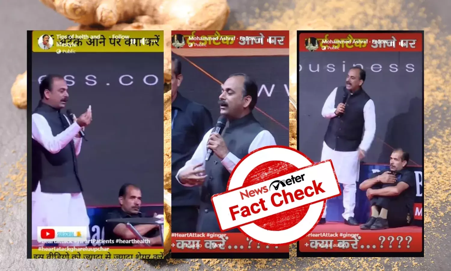 Can chewing ginger right after a heart attack open up blocked arteries?