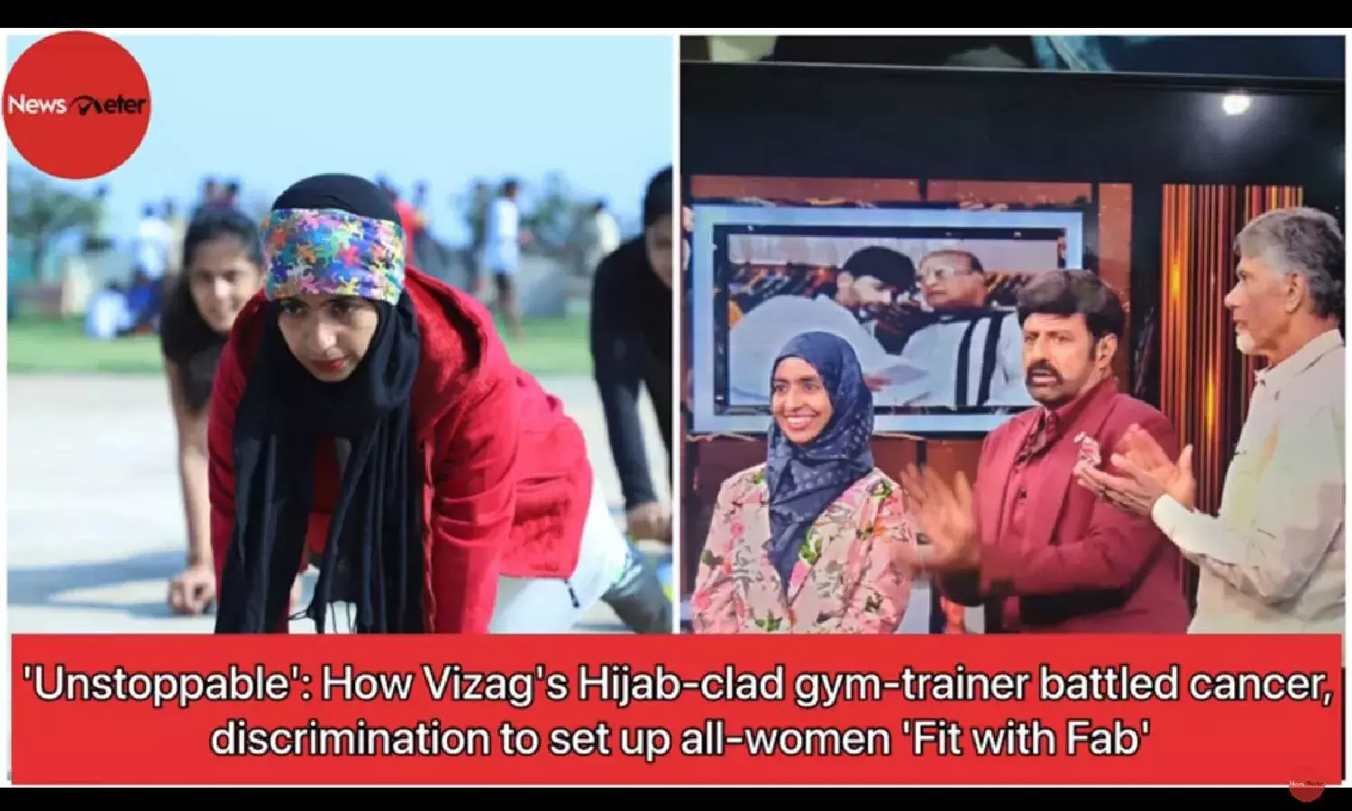 How Vizags Hijab-clad gym-trainer battled cancer, discrimination to set up all-women Fit with Fab