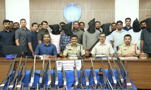 Seven arrested for weapon licence in Hyderabad