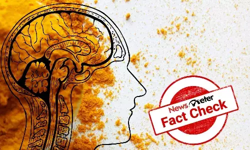 Does turmeric remove fluoride from human brain?