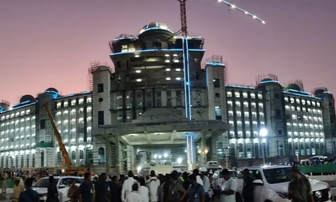 Come, take a tour of state-of-the-art secretariat building in Hyderabad